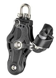 WICHARD Violinblock gleitl. 45mm, Seil 10mm, Wirbelschäkel/Klemme