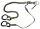 WICHARD ProlineR mit Edelstahl-Schnappschäkel, 2 Alu-Karabiner, Gurte 2+1m