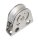 SEA SURE Einfach-Bockrolle gleitl. 38mm, Seil 10mm, Alurolle, vert./horiz.
