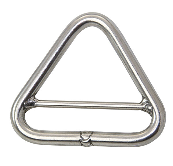 SEA SURE Triangel-Ring mit Steg unpoliert A4 6x50mm, iL=44mm