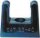 SEA SURE Halteklammer Nylon für Rohr 16mm, schwarz