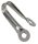 SEA SURE Mastauge A4 43x33mm angewinkelt