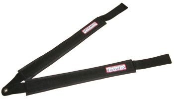 Ausreitgurte gepolstert PES 48mm schwarz (Opti)