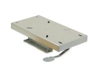 Sitzkonsole mit Schiebevorrichtung Alu 338x182x70mm