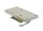 Sitzkonsole mit Schiebevorrichtung Alu 338x182x70mm