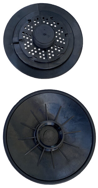 BOATVENT Planenlüfter 4 zum Annähen 130mm schwarz