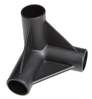 TRAFLEX Eckverbinder System 30 Kunststoff für Rohr 30mm