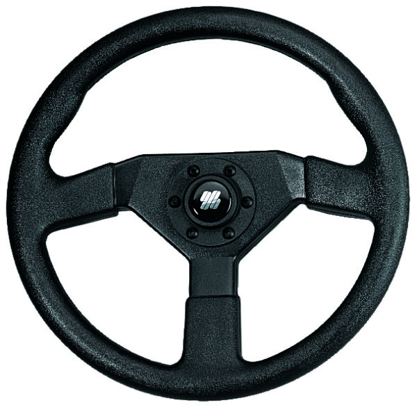 V38  KS-Steuerrad Antivibration Ø350mm SCHWARZ