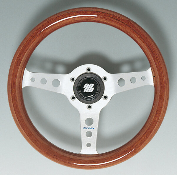 ULTRAFLEX Steuerrad Capri Alu/Mahagoni 320mm