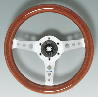 ULTRAFLEX Steuerrad Capri Alu/Mahagoni 320mm