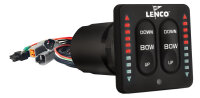 LENCO LED-Einbauschalter Single 12/24V mit integr....
