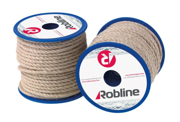 ROBLINE Classic-Tex Minispule, PES, 3mm hanfbeige, 15m