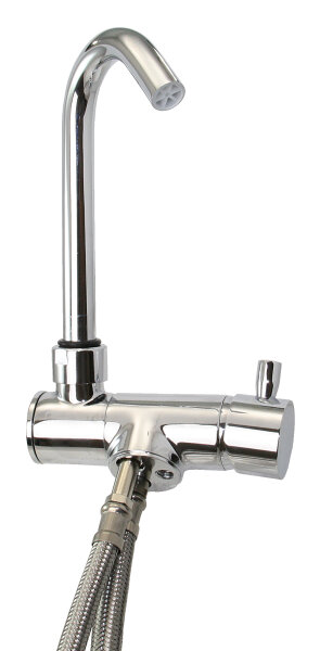 CAN Einhebel-Mischbatterie, klappbar MsCr Gewinde 1/2"