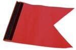 Protestflagge mit Klett 170x235mm rot