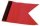 Protestflagge mit Klett 170x235mm rot