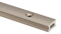 BARTON Travellerschiene für Jollen Alu eloxiert 16x9mm