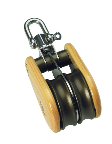 BARTON Doppelblock kugell. Holz