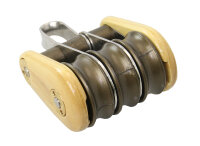 BARTON Victory Dreifachblock kugell. Holz