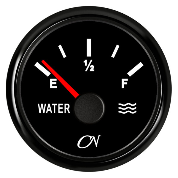 CN Wassertank-Anzeige analog 12/24V 57mm
