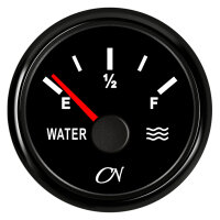 CN Wassertank-Anzeige analog 12/24V 57mm