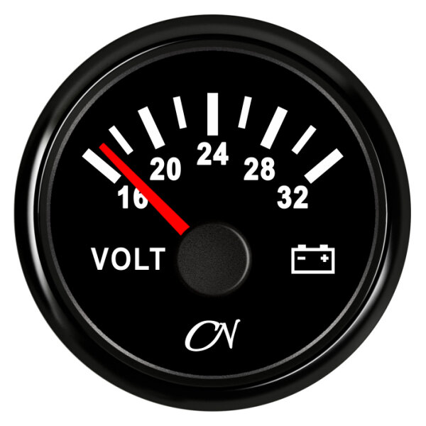 CN Voltmeter-Anzeige analog 24V 57mm 16-32V