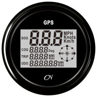CN GPS-Tachometer inkl. Kompass digital 12/24V 96mm