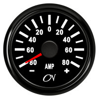 CN Amperemeter-Anzeige analog 12/24V 57mm