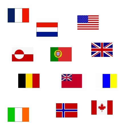 Nationalflagge PES