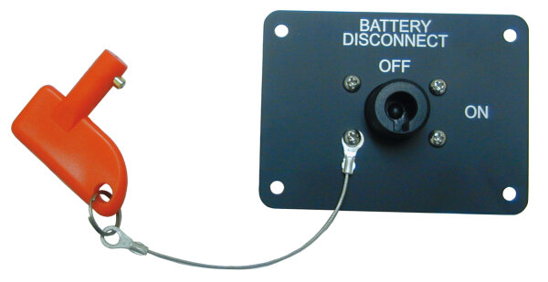Batterieschalter auf Bedienpaneel 12/24V 75A
