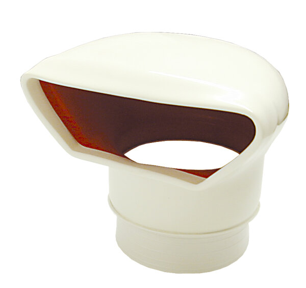 Lüfterhutze, flach PVC Höhe