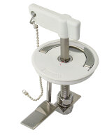 Bodenheber-Drehverschluss Nylon/GFK 75mm, mit
