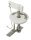 Bodenheber-Drehverschluss Nylon/GFK 75mm, mit