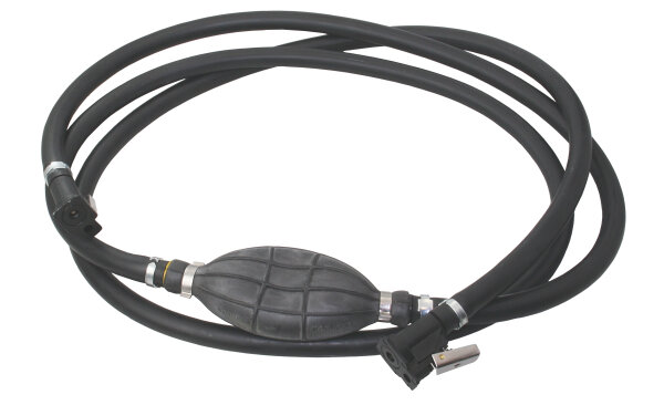 Treibstoffschlauch mit Pumpball 8mm (5/16") 2,4m, beids