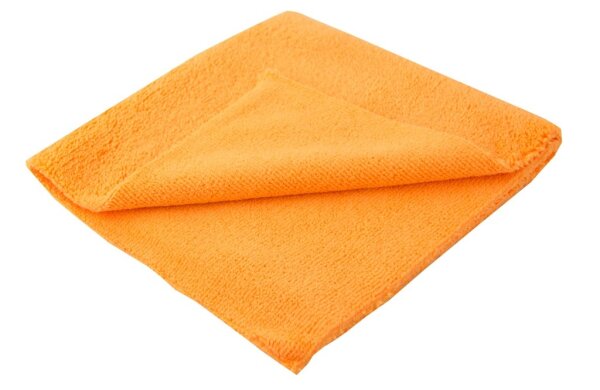 Mikrofaser-Poliertuch 2in1 400x400mm 425g/m² orange