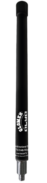 GLOMEX ALYA TV/FM/DAB Antenne, 250mm, 10m CX