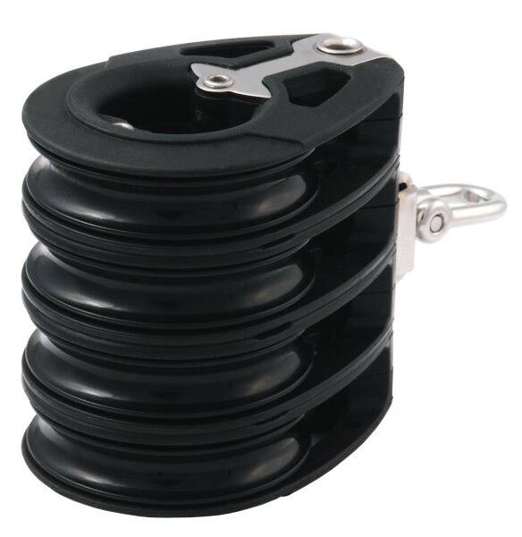 ALLEN Vierfachblock kugell. 50mm, Seil 10mm