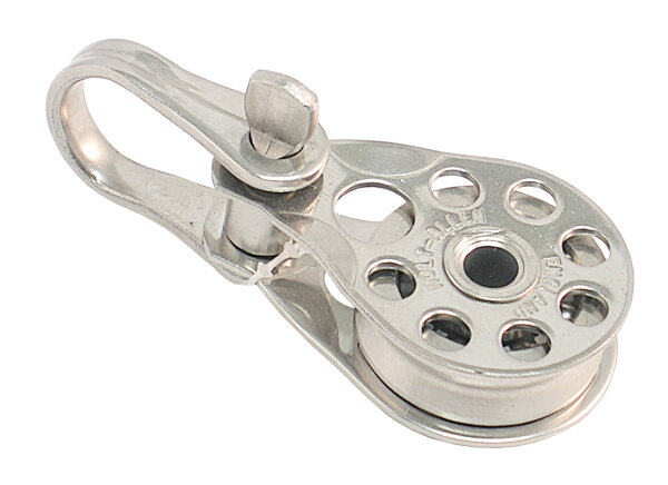 ALLEN Einfachblock kugell. 25mm, Drahtseil