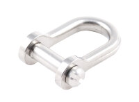 ALLEN Flachschäkel gerundet mit Schlitzschr. A4 Pin