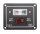Batterie-Testschalter für 2 Batterien Alu 12V 37A