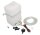 Wischwasseranlage mit Tank, Pumpe, Kabel, Schlauch, Spritzdüsen, Schalter