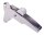 Bugrolle mit Wippe A2 und Nylonrolle, 395x78mm für M-Anker