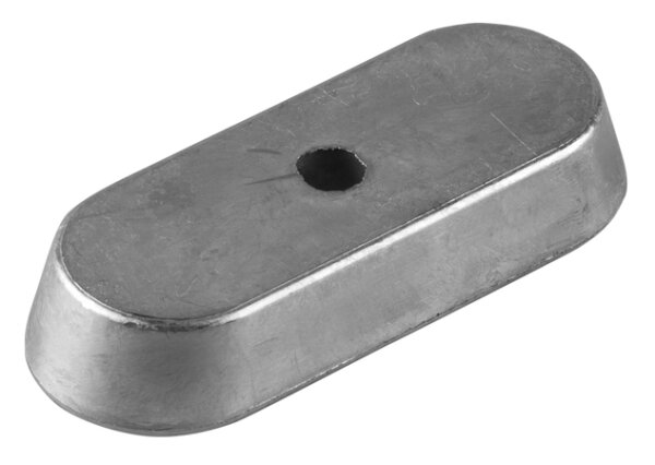 Plattenanode, oval