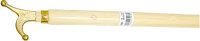 Bootshaken Pinie/Mahagoni mit Messing-Spitze