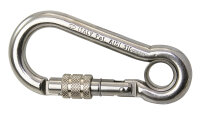 KONG Karabiner mit Überwurfmutter und Kausche A4