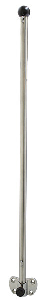 Flaggenstock mit Heckspiegelhalter A4 0,51m
