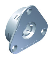 FASTMOUNT Low Profile Buchse #AF8A, zum Anschr.,...