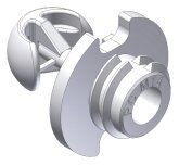 FASTMOUNT Standard Zapfen #M1B, mit Gewinde, 5kg