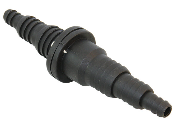 Rückschlagventil PP für Schlauch 13, 19, 25mm (1/2",3/4",1")