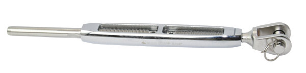 BLUE WAVE Wantenspanner Terminal-Gabel UNF A4/Brnz