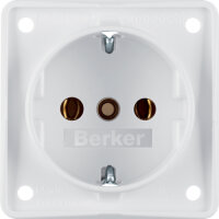 BERKER Schuko-Steckdose Integro Flow 230V 16A